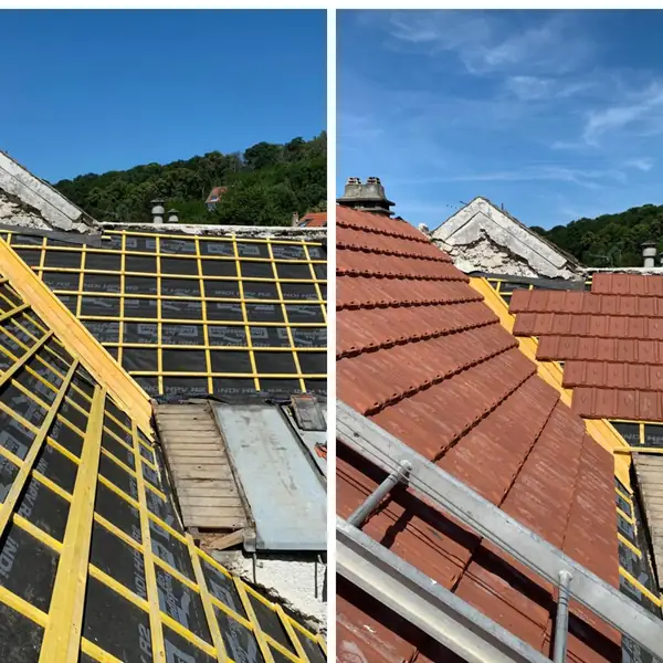 Réfection complète — chantier MCT Couverture